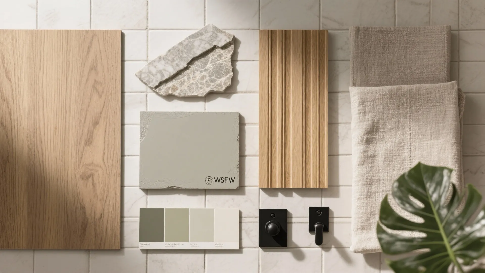 Warm Wood Accents with Local Stone for Balance