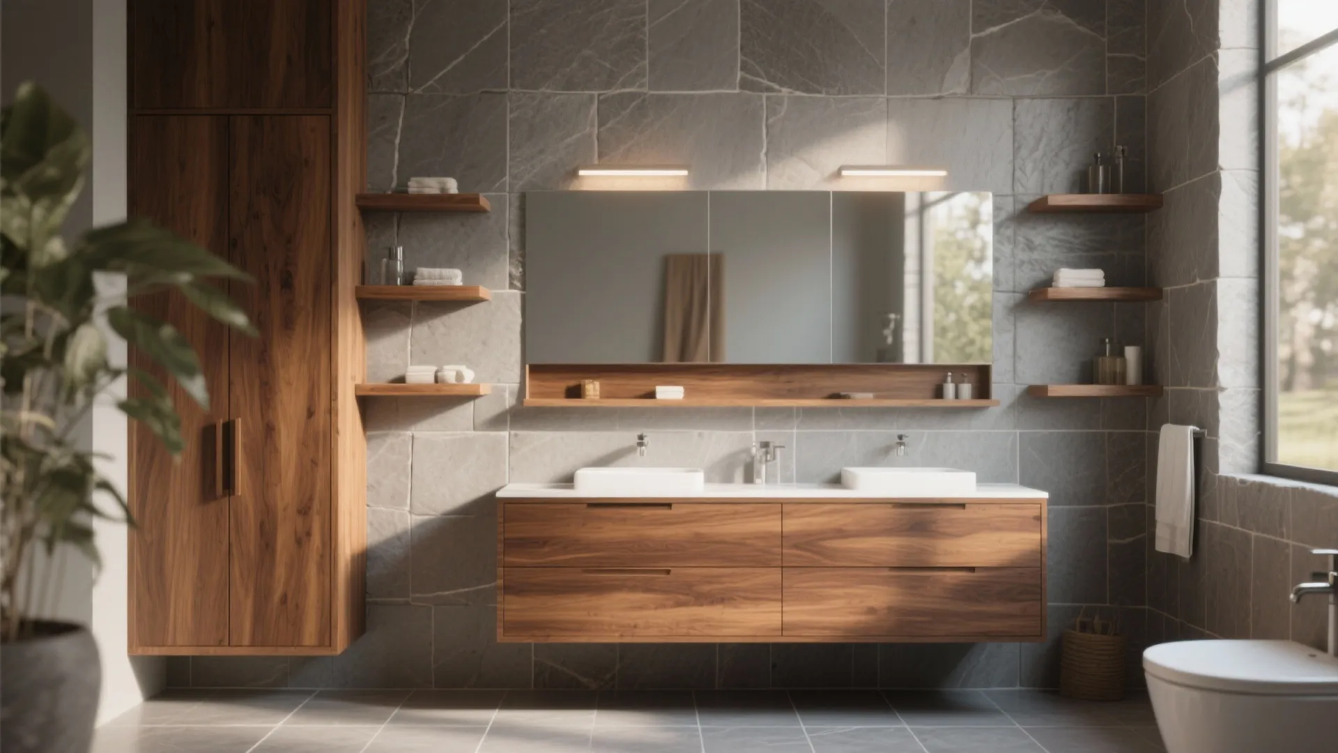 5 Brown and Gray Bathroom Ideas: Cozy, modern and practical brown and gray bathroom ideas for small spaces — five of my favorites with real tips and trade-offs