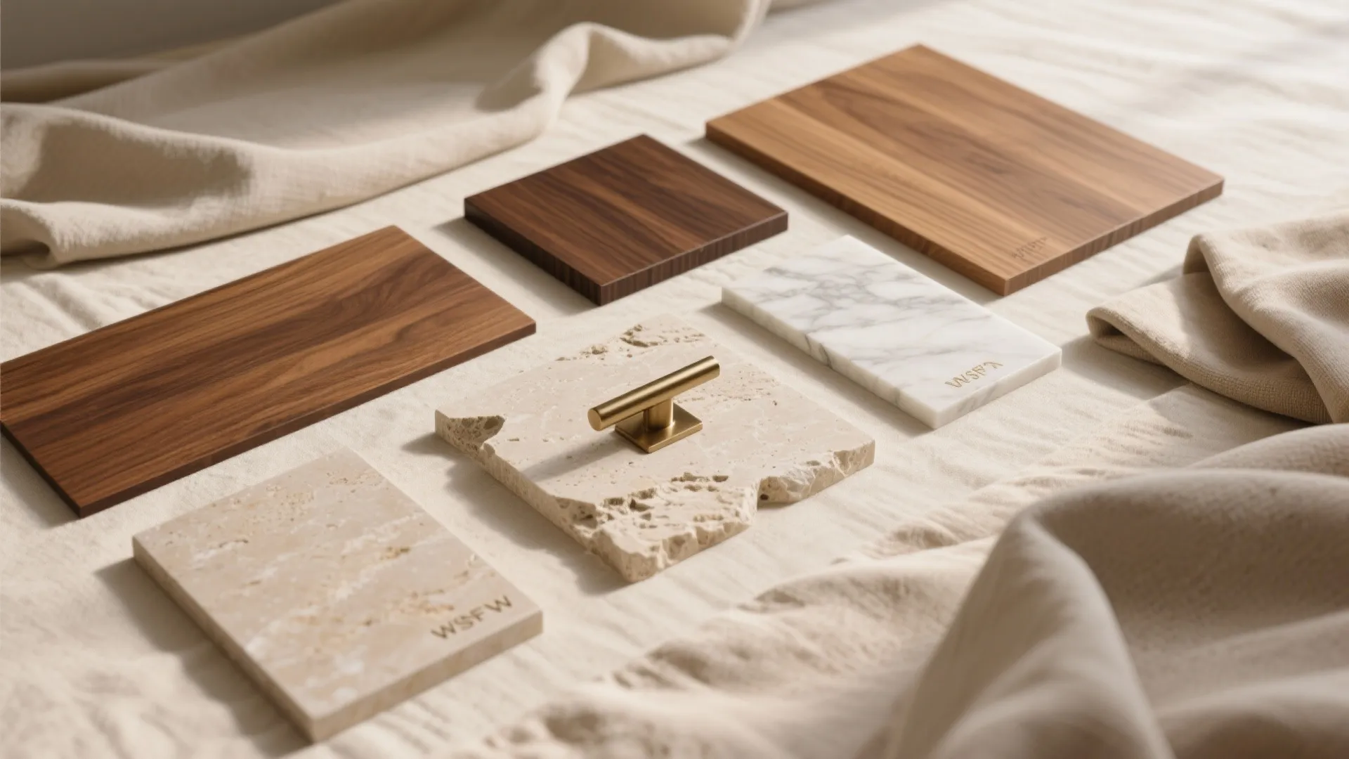 Warm wood and stone for timeless luxury