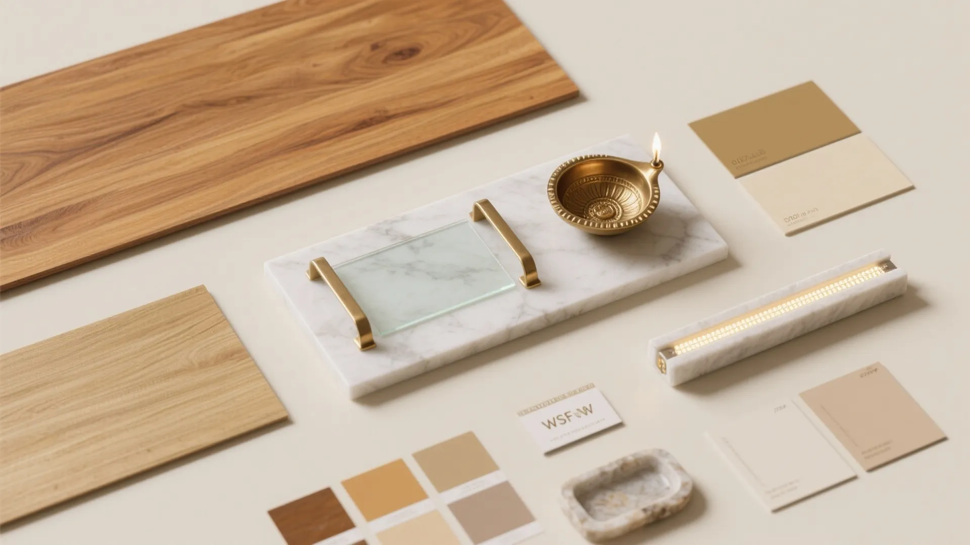 Warm Wood + Stone Palette with Vastu-Friendly Orientation