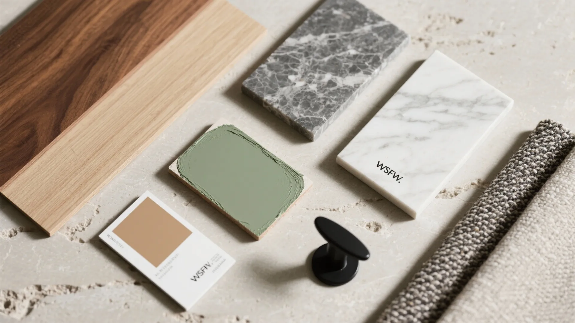 Warm Wood Meets Cool Stone for Timeless Calm