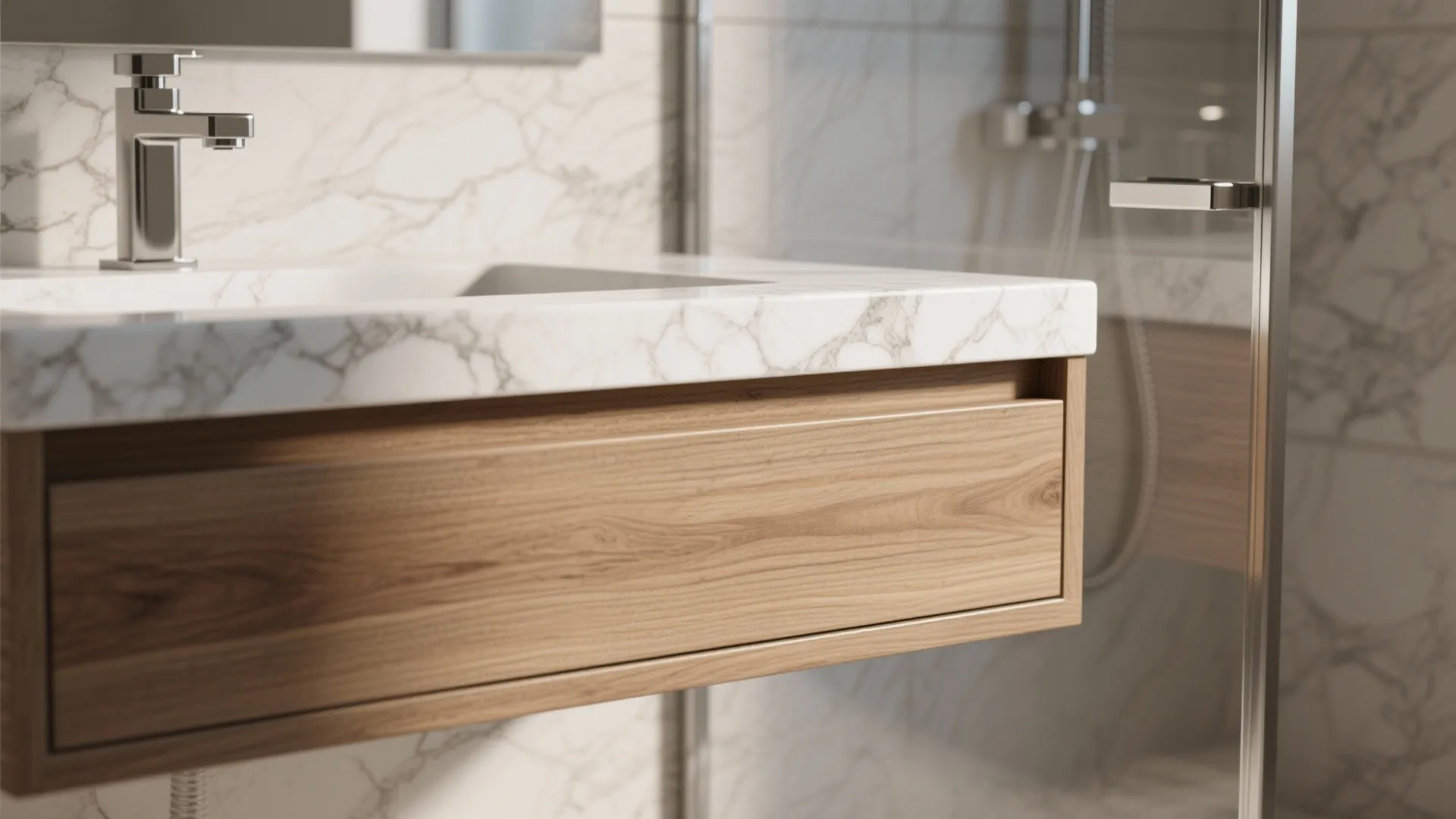 Mixed Materials: Wood with Stone and Glass