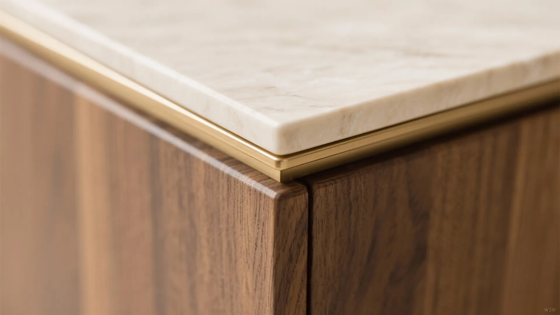 Warm Wood Accents with Stone for Balance