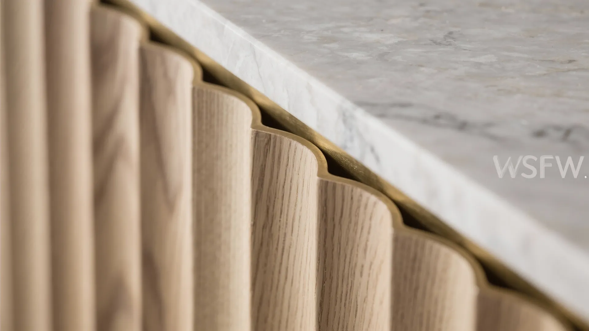 Warm Wood Accents with Stone