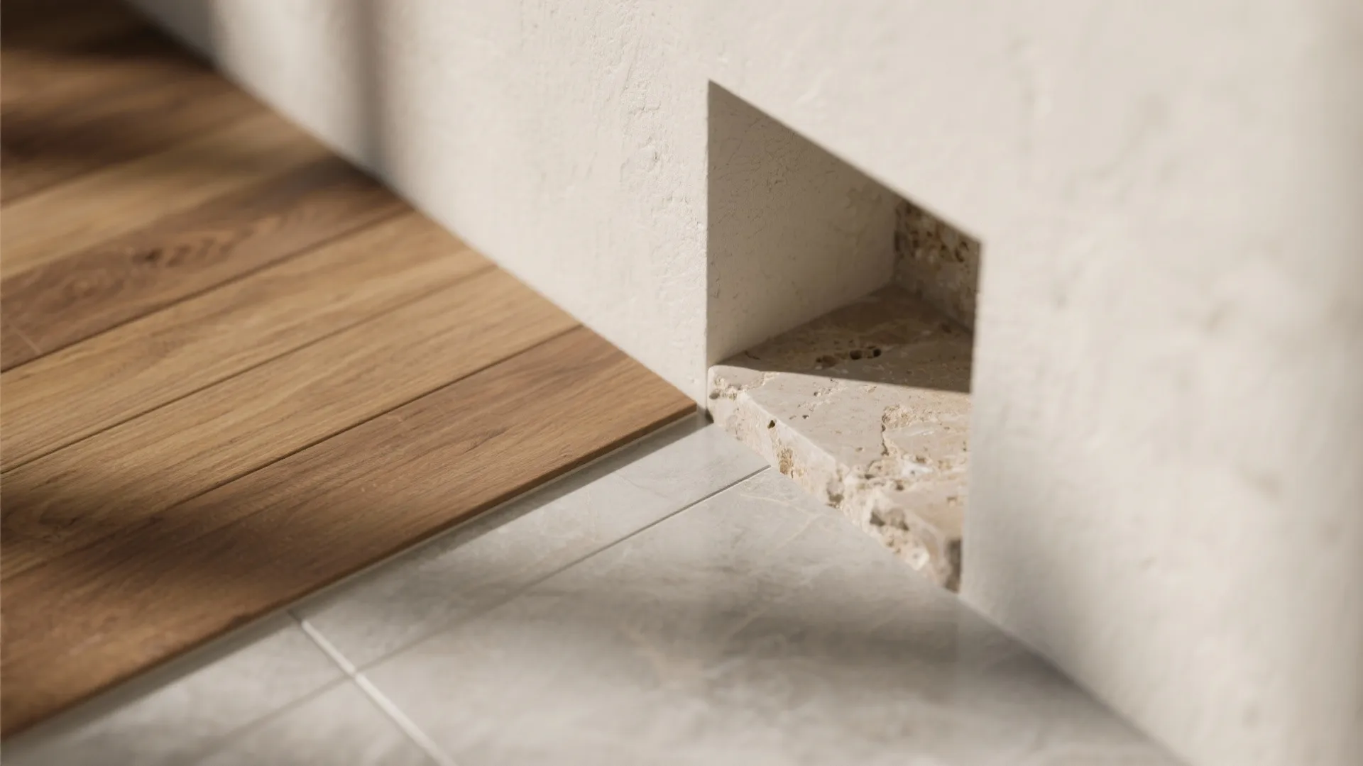 Wood-Look Meets Stone for Warmth and Durability