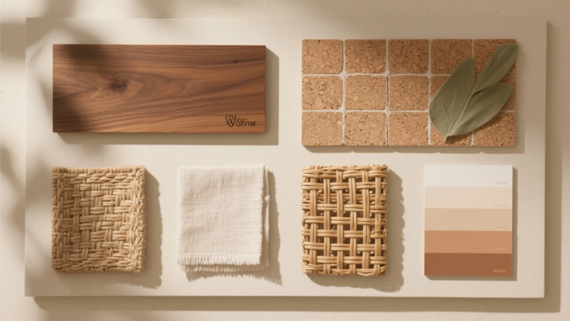 Warm Wood + Tactile Textiles