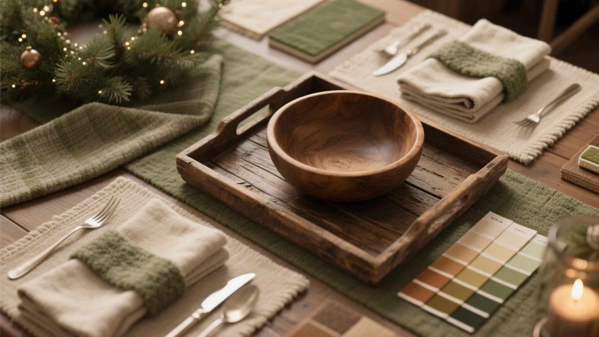 Wood and Textiles for Warmth