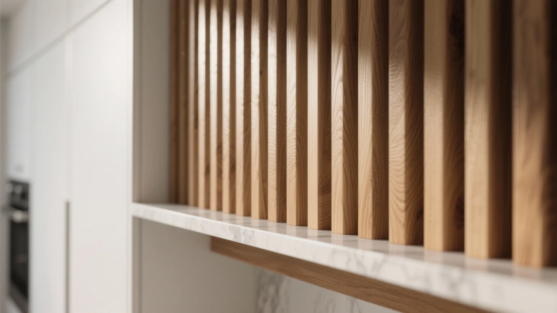 Warm Wood and Texture Along the Line