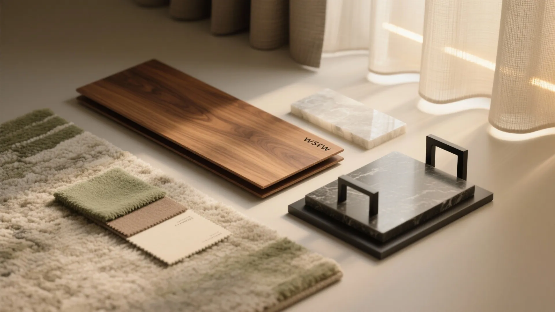 5) Texture, wood, and acoustic comfort for city living