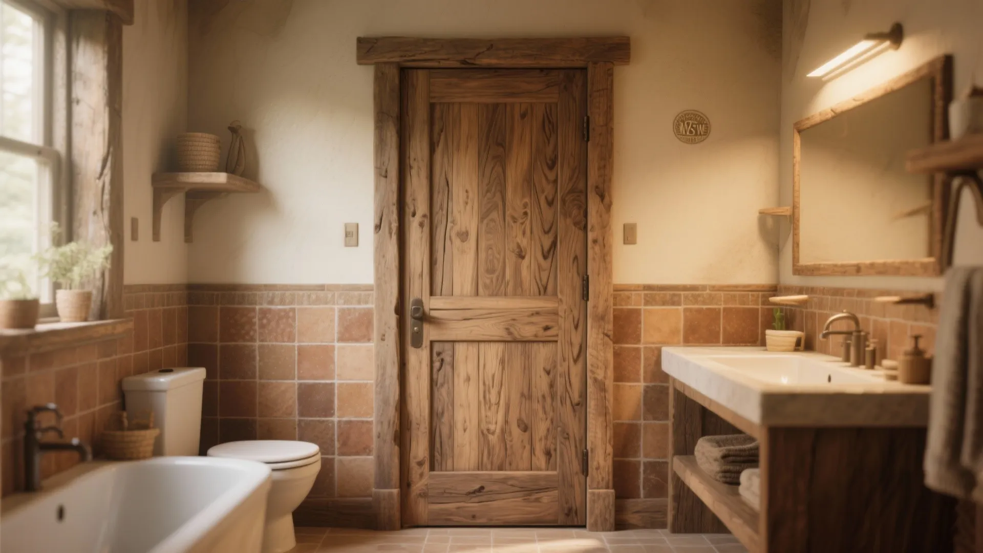 Wood Texture Fiber Door