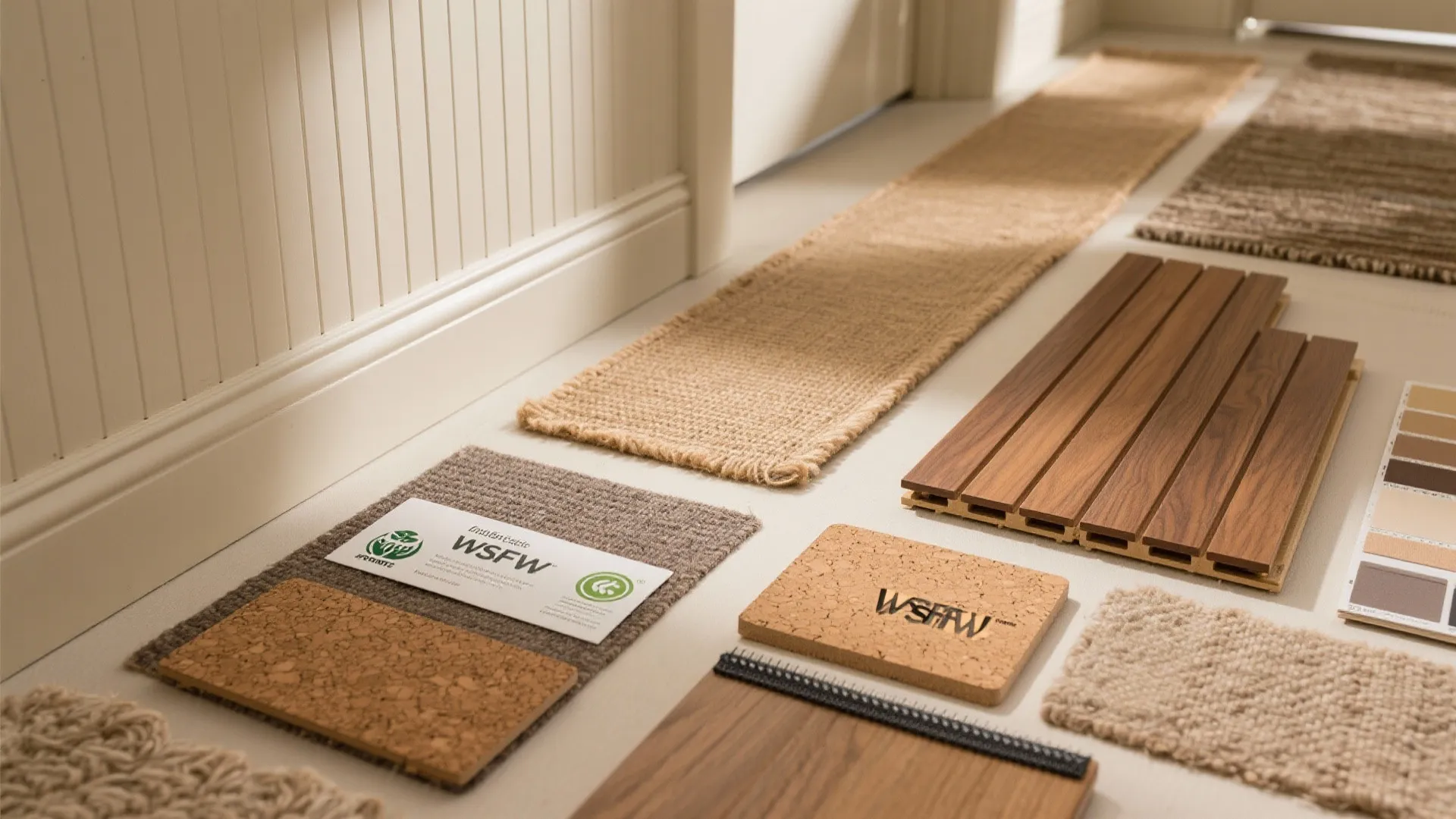 Textural Warmth: Wood Accents and Runners