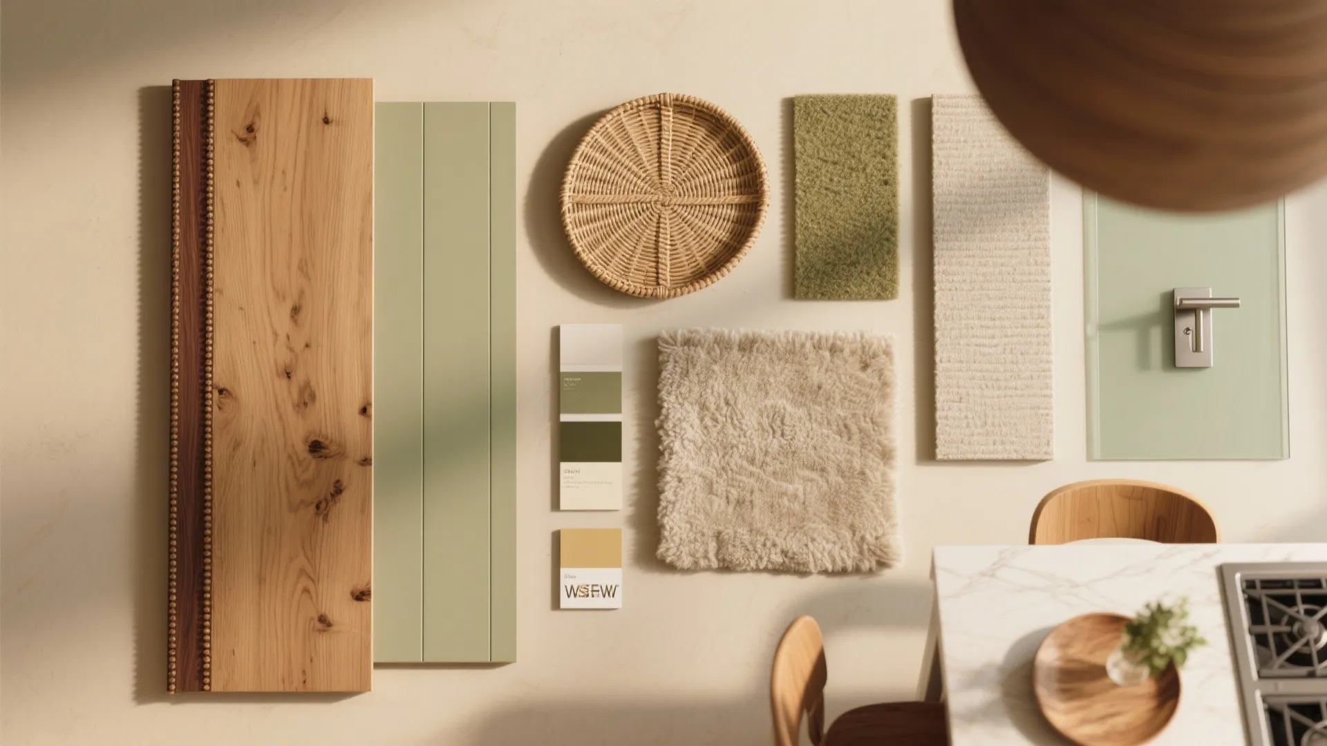 5) Warm Wood and Soft Materials to Zone Without Walls