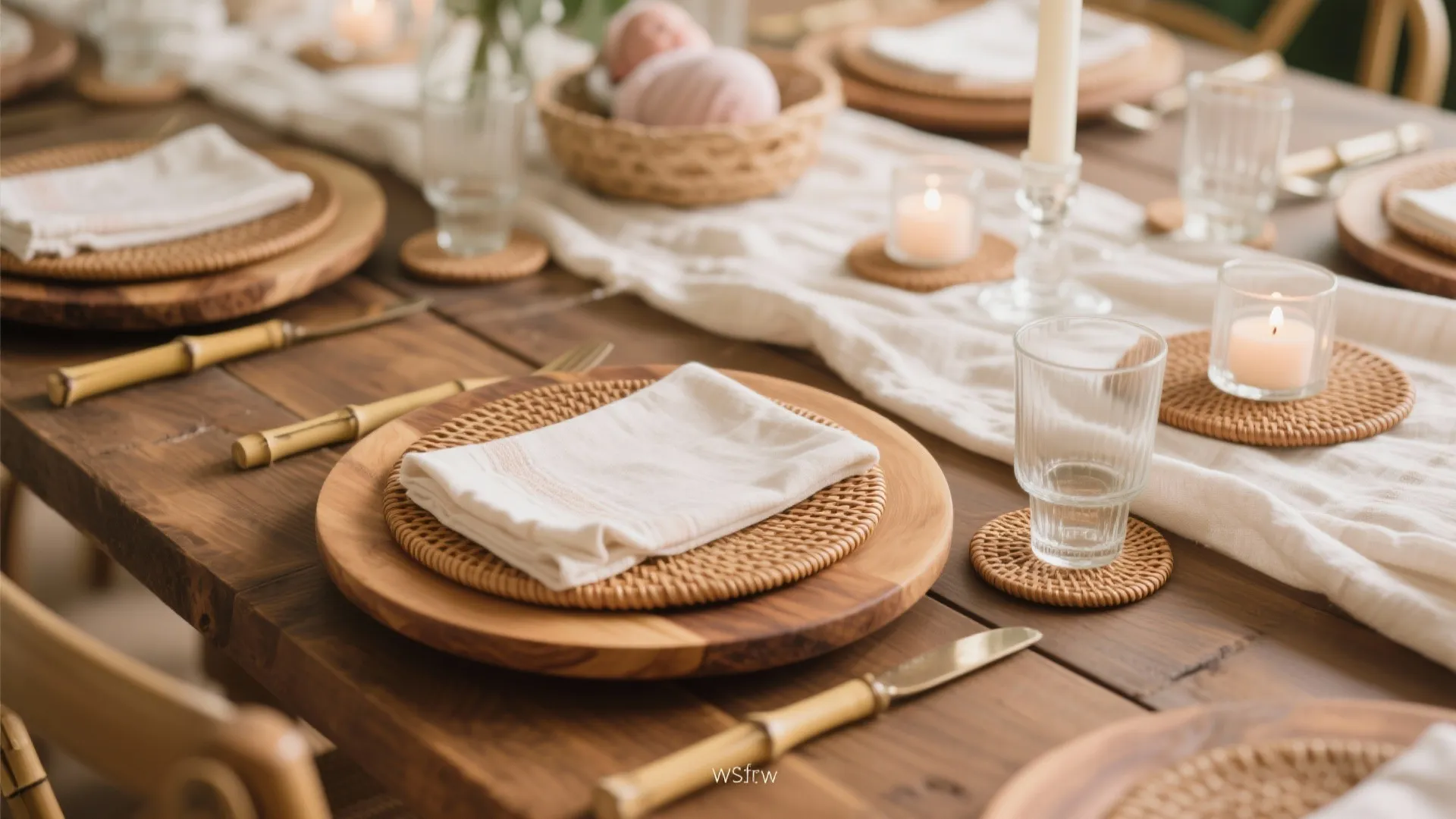 Warm Wood and Natural Textures