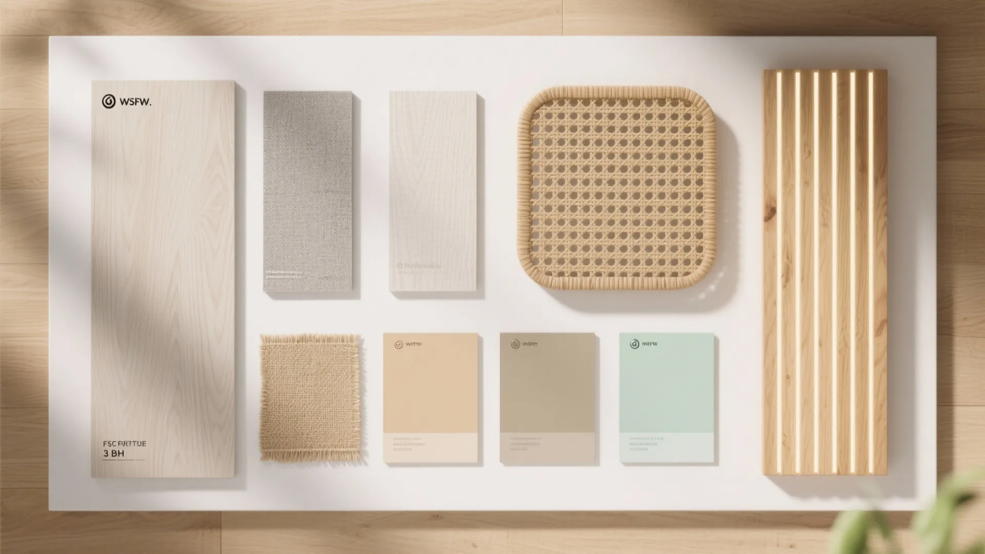 Warmth of wood and natural textures