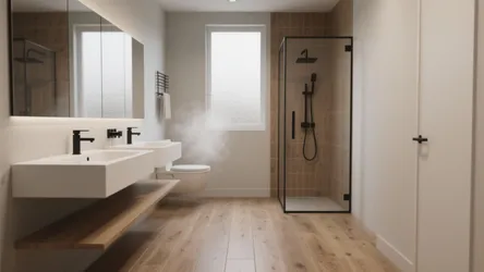 Wood Tile Bathroom Floor: 5 Smart Ideas