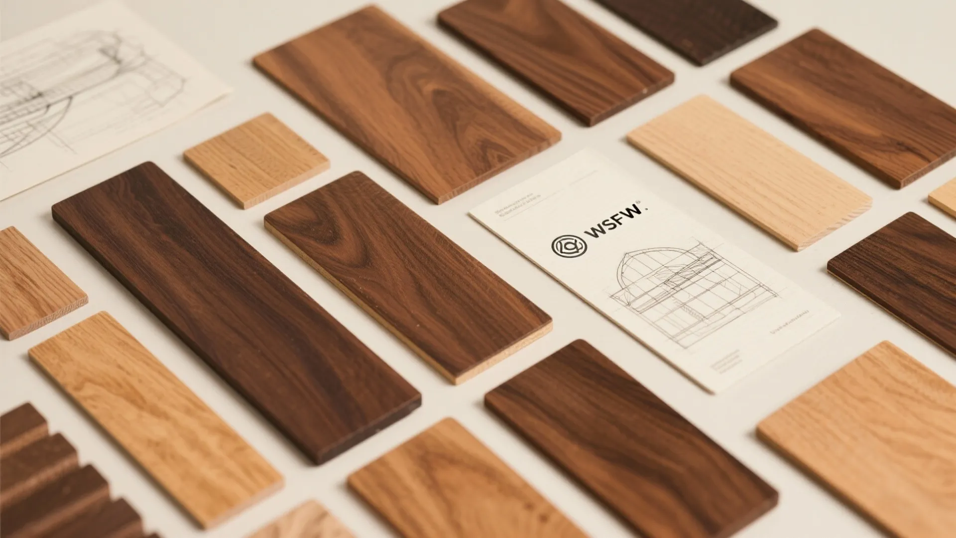 7. Mix of Wood Tones for Dimension