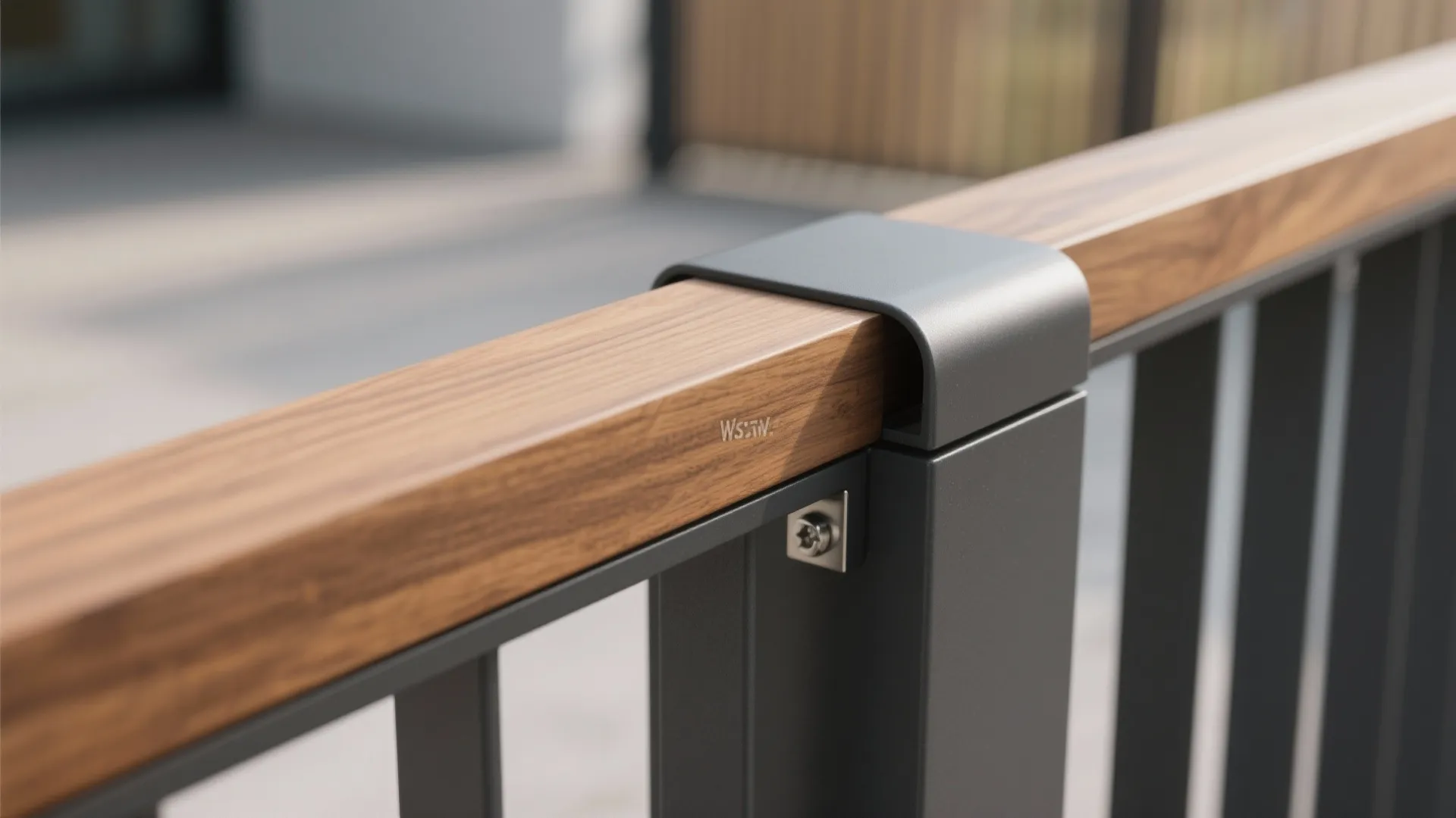 4) Mixed Materials: Warm Wood Meets Aluminum