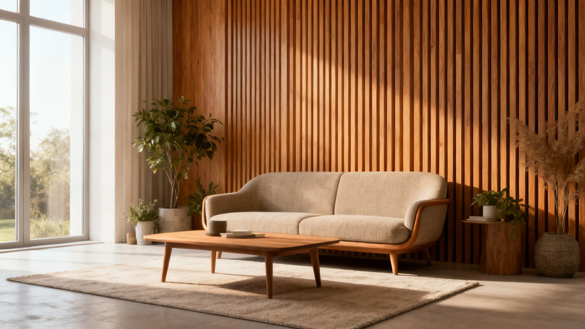 5 Wood Trim Accent Wall Ideas for Living Rooms