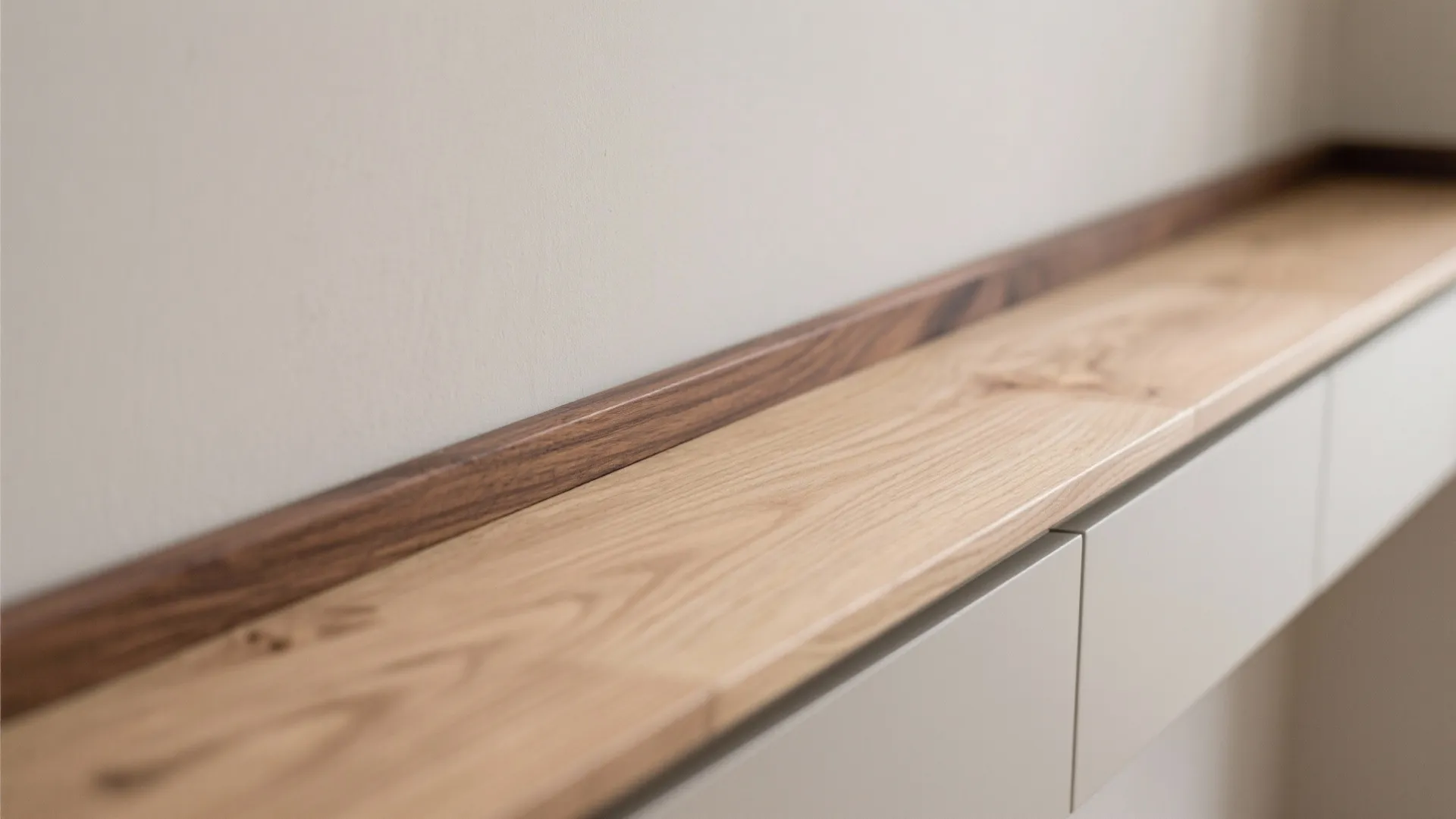 Warm wood accents to ground the home