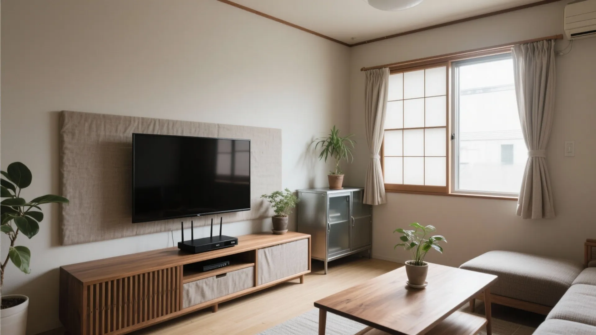 家電と家具で整える：収納技巧で電波の抜けをつくる