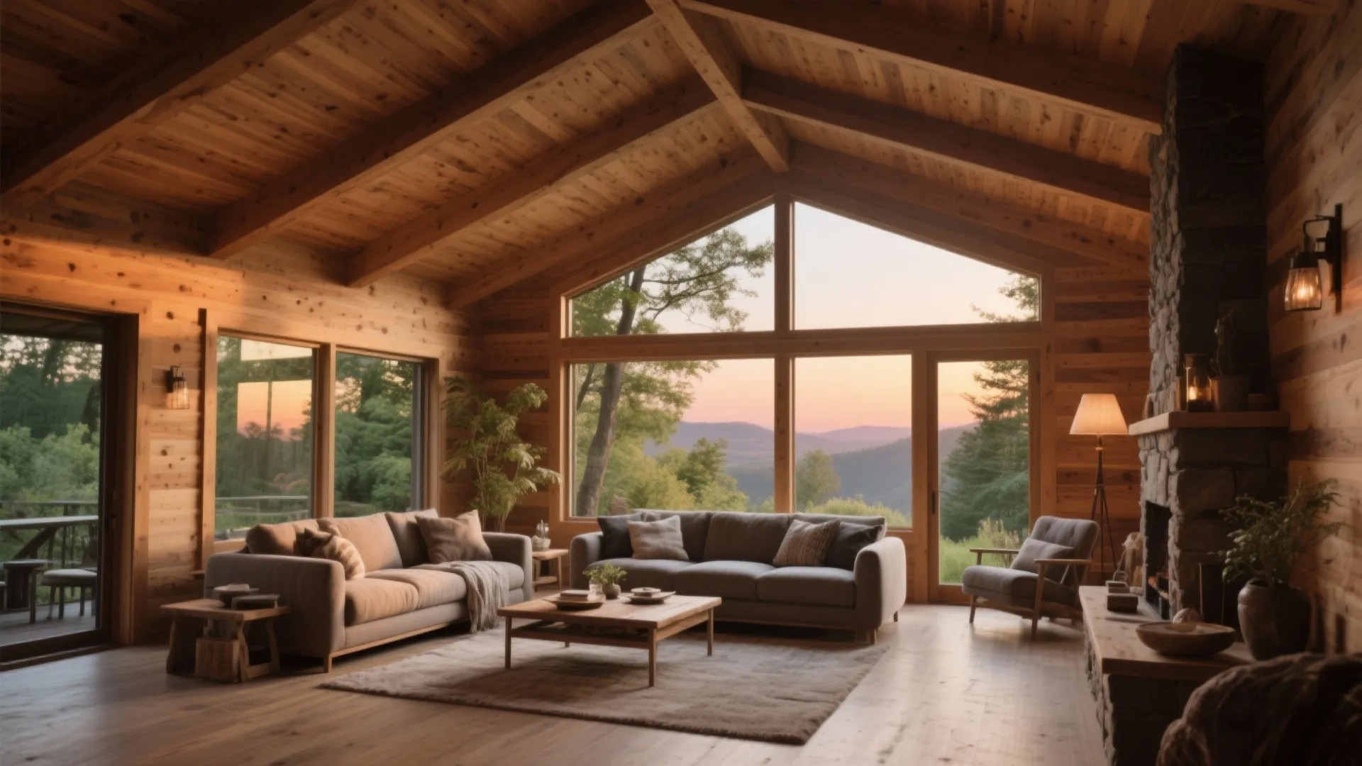 7. Natural Wood Stain for Organic Warmth