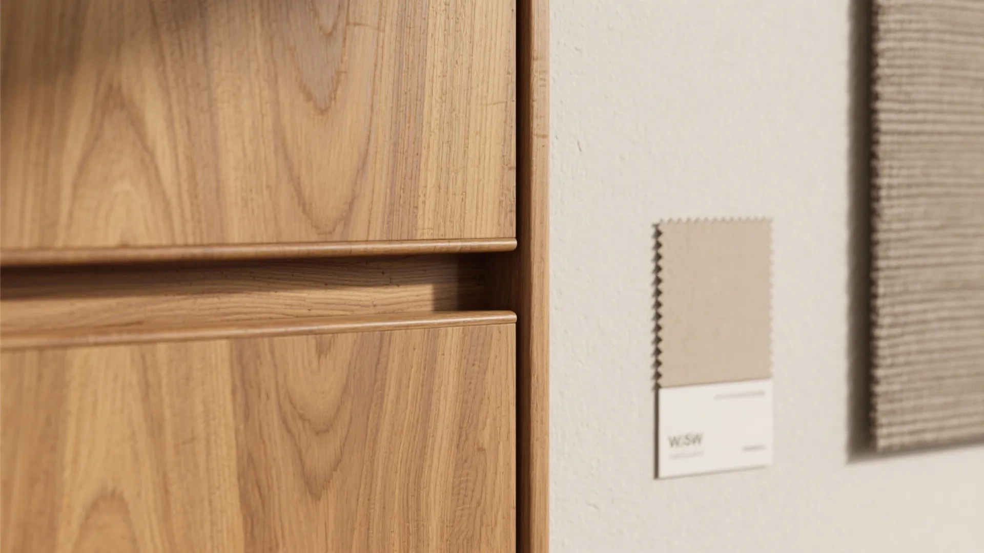 Warm Wood Accents for Cohesion