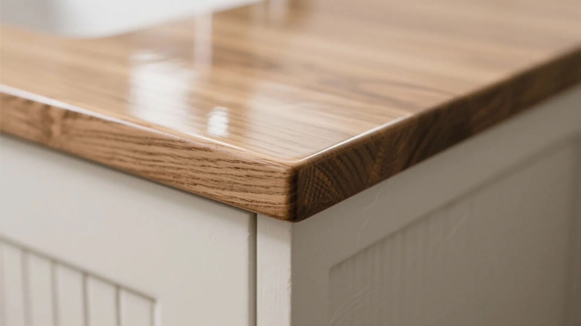 4) Warm wood accents with moisture-smart finishes