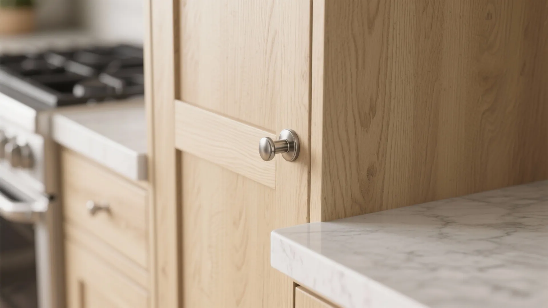 Warm Wood Accents Without The Bulk