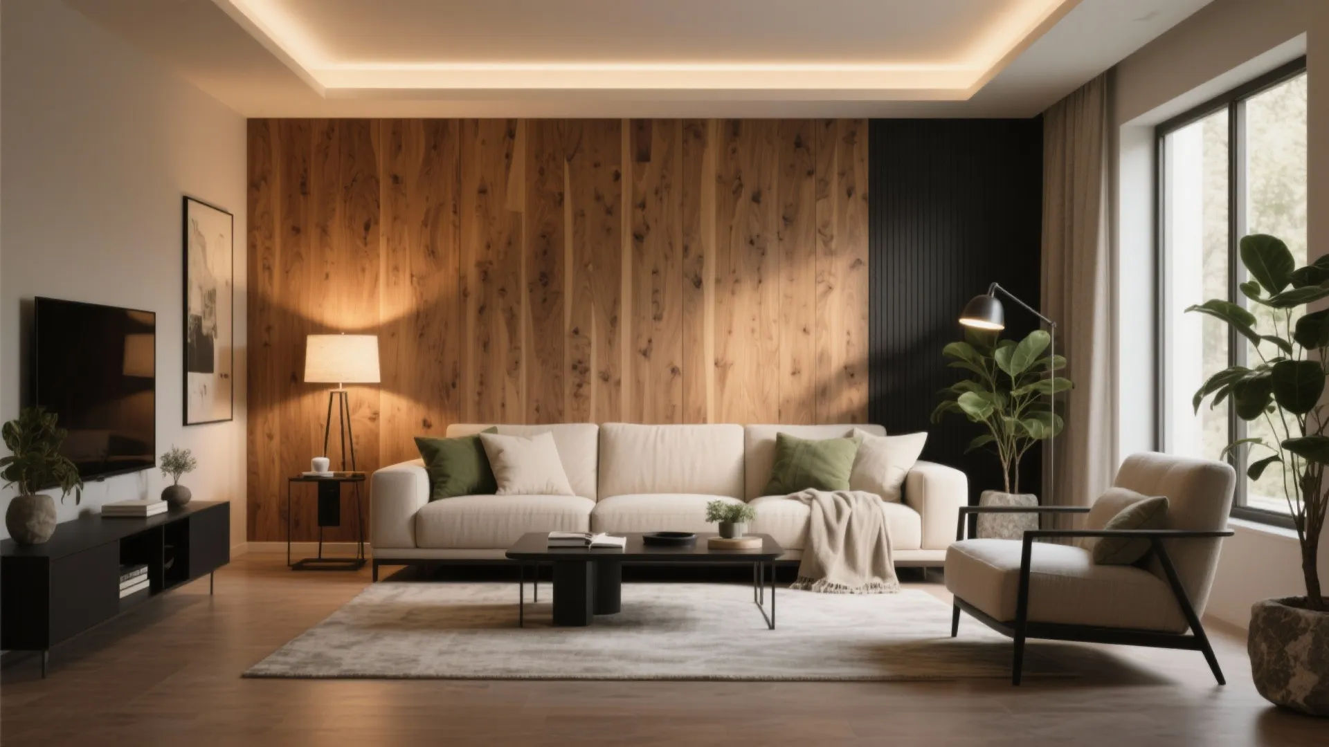 Wooden Wallpaper for Living Room: Warm Up Your Space Instantly: 1 Minute to Transform Your Walls with Wooden Wallpaper Ideas