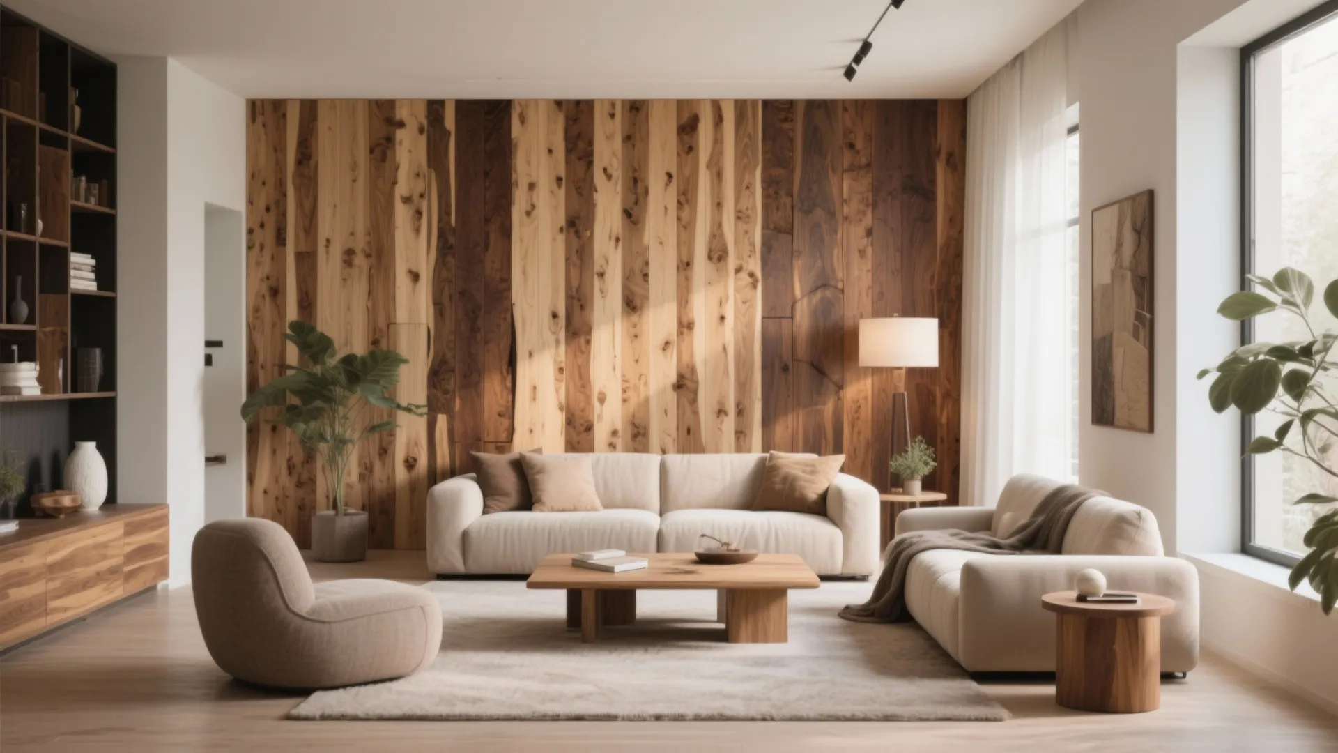 10 Wood Wall Ideas for Living Room Charm