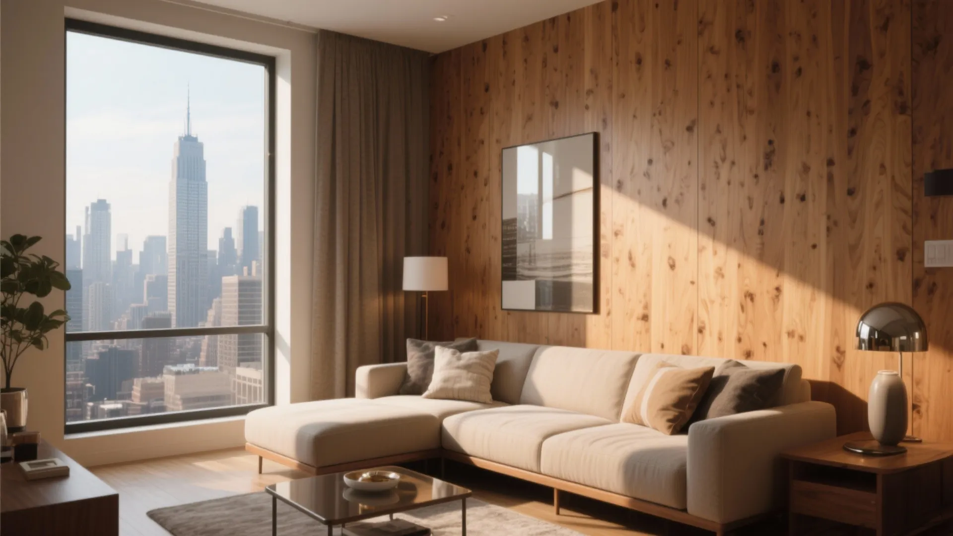 5 Wood Wall Living Room Ideas: Creative small-space living room ideas using wood walls — practical, cozy, and stylish