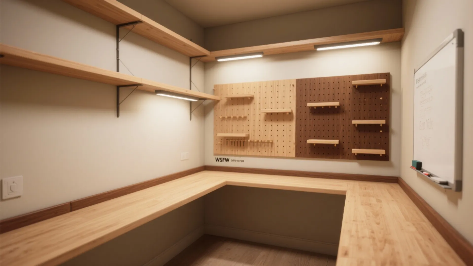 Warm wood brings calm