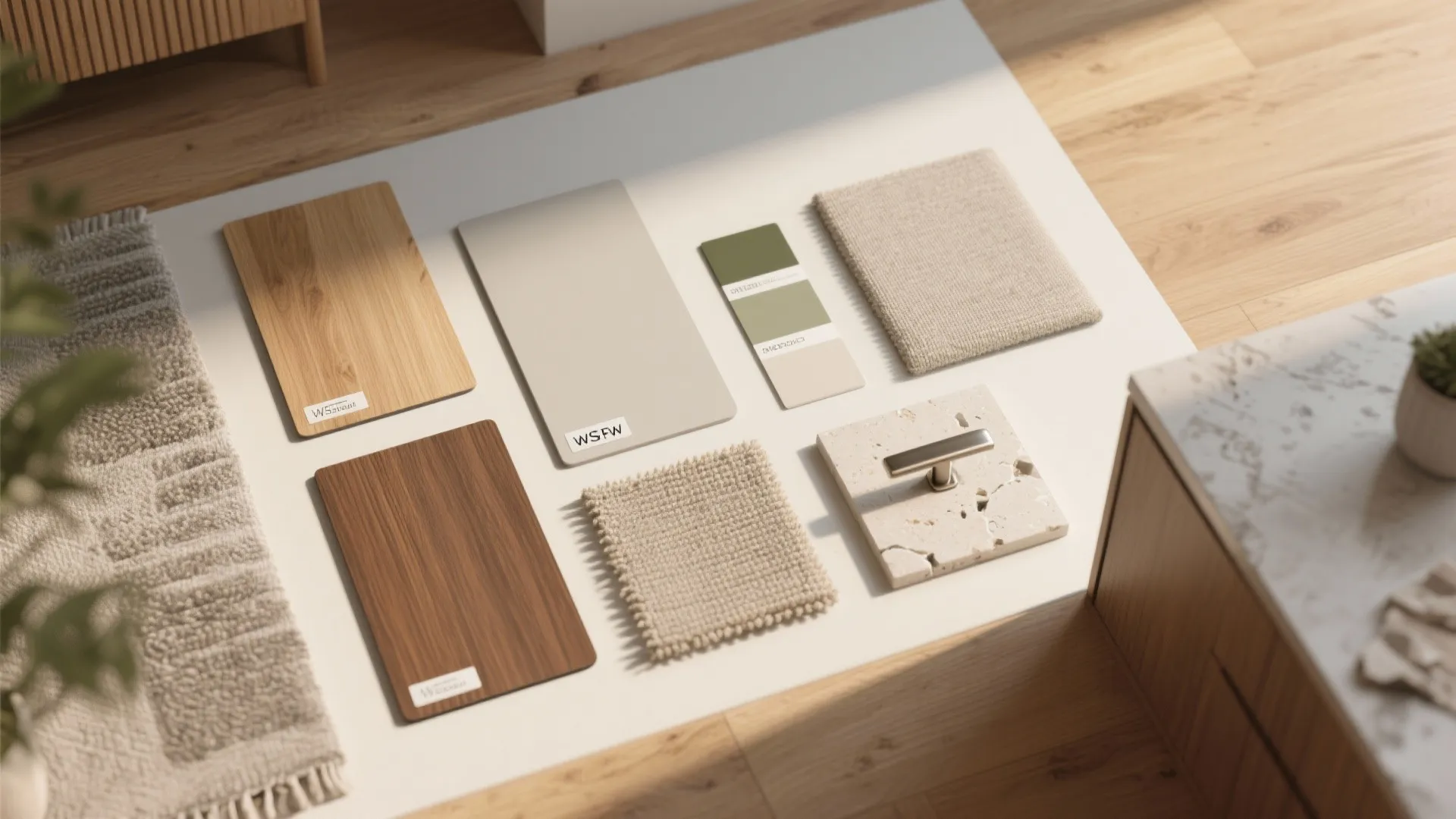 Warmth of wood elements across zones