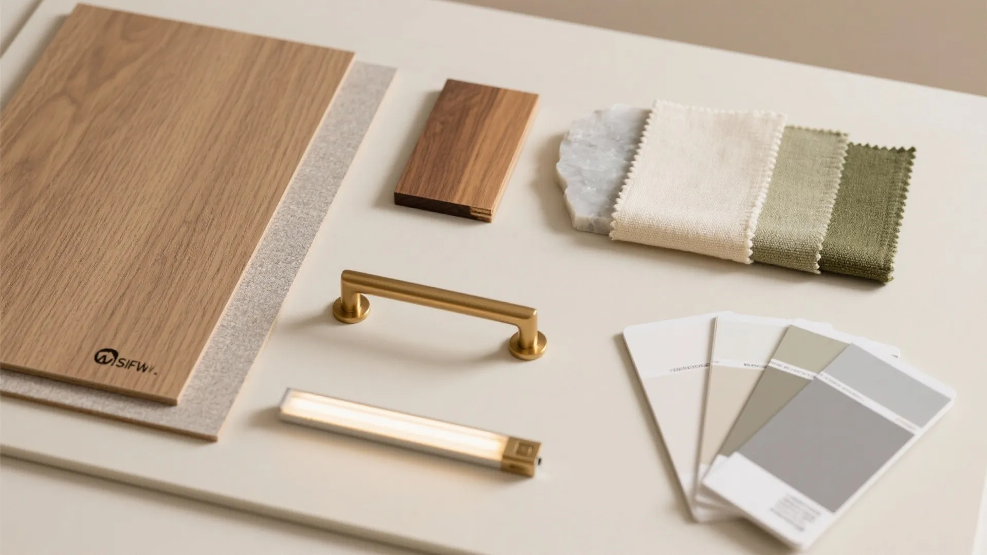 4) Warm wood accents without the premium