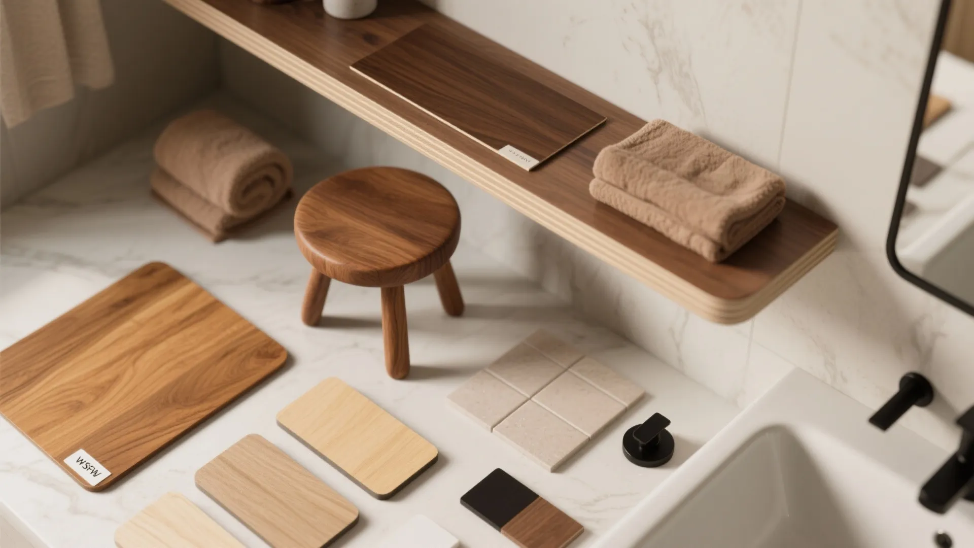 Wood elements bring warmth