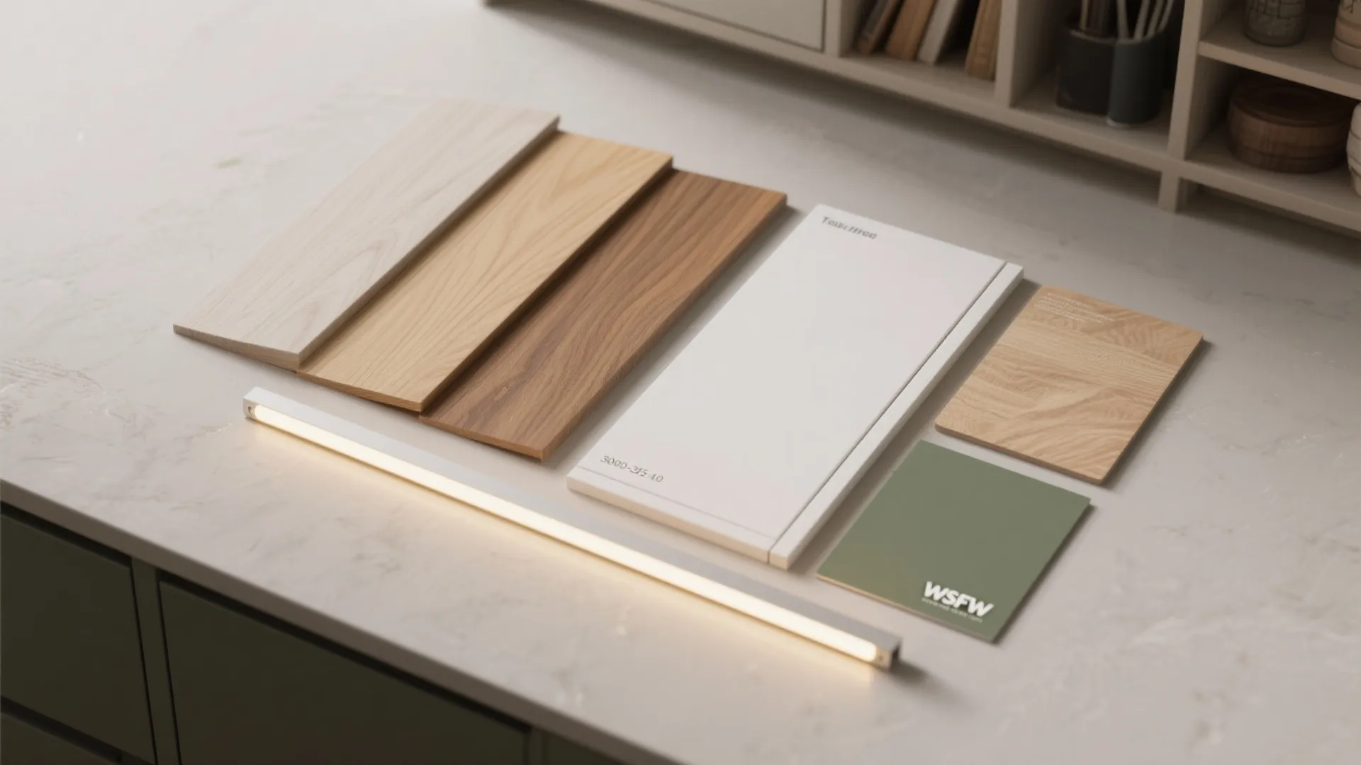 Warm Wood + White: Calm the Visual Noise