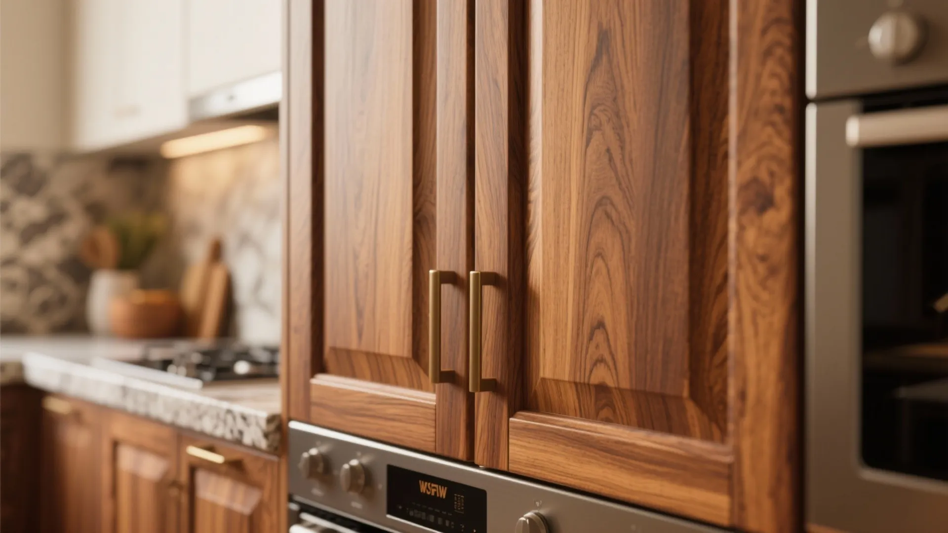 Warmth of Wooden Accents