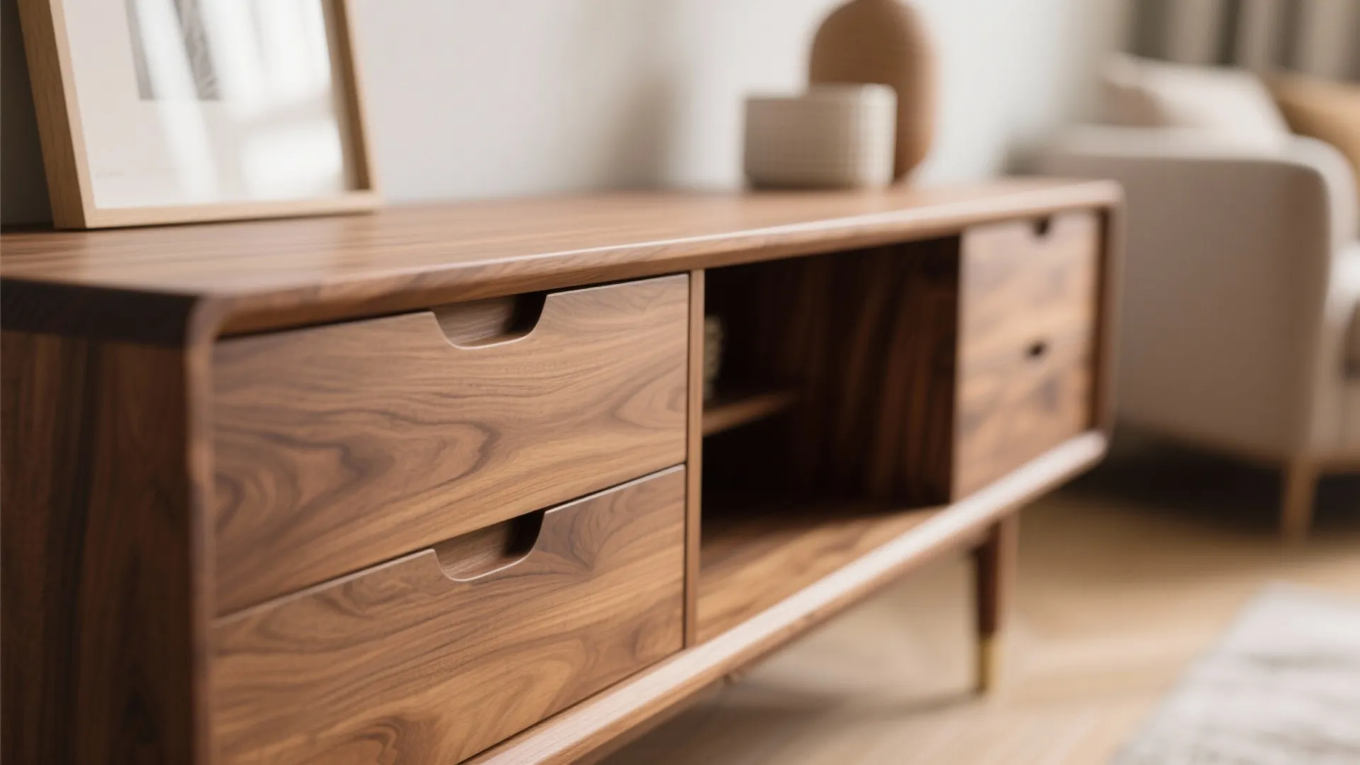 4. Warmth Through Wooden Accents