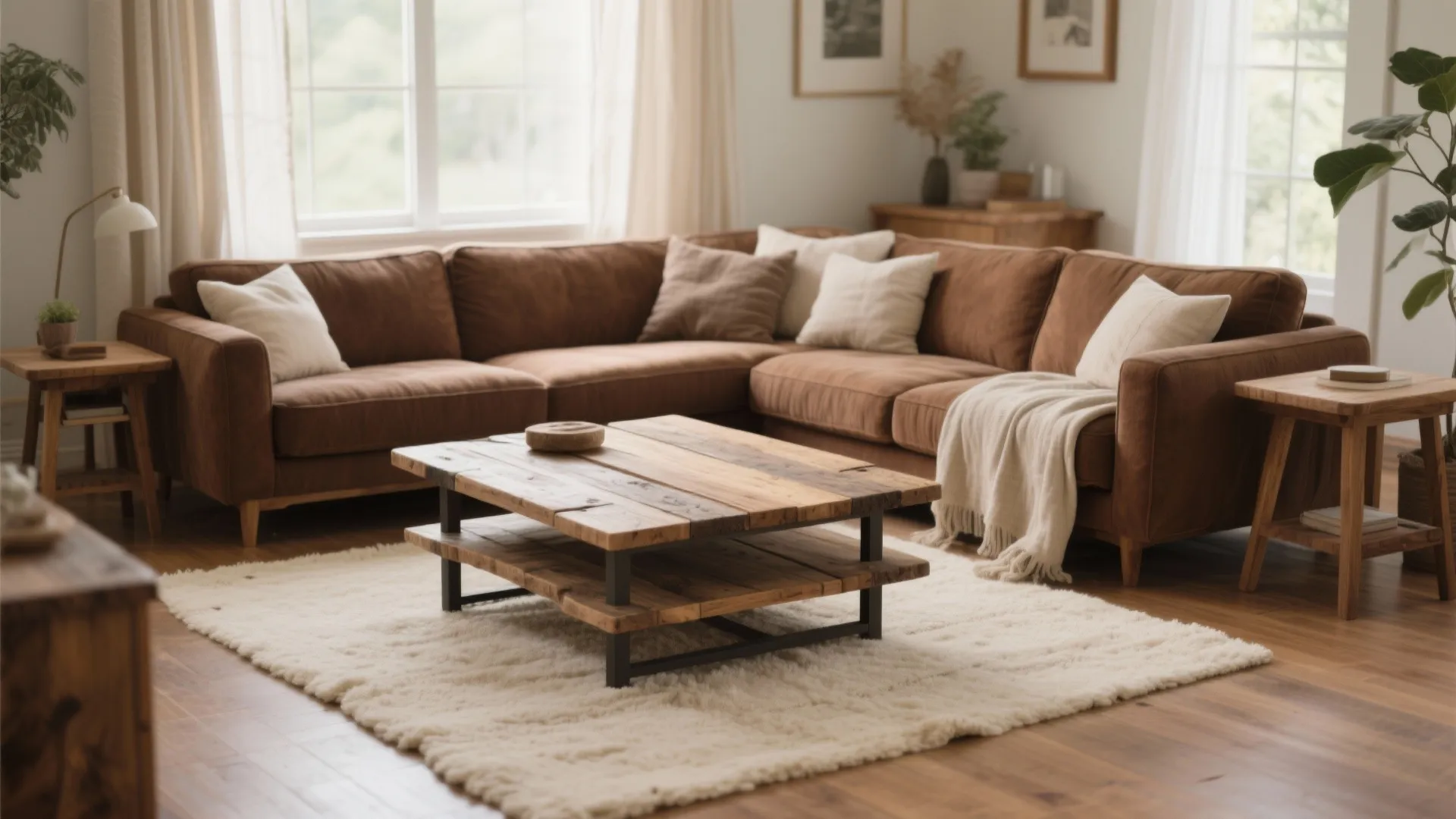 4. Wooden Accents to Add Warmth