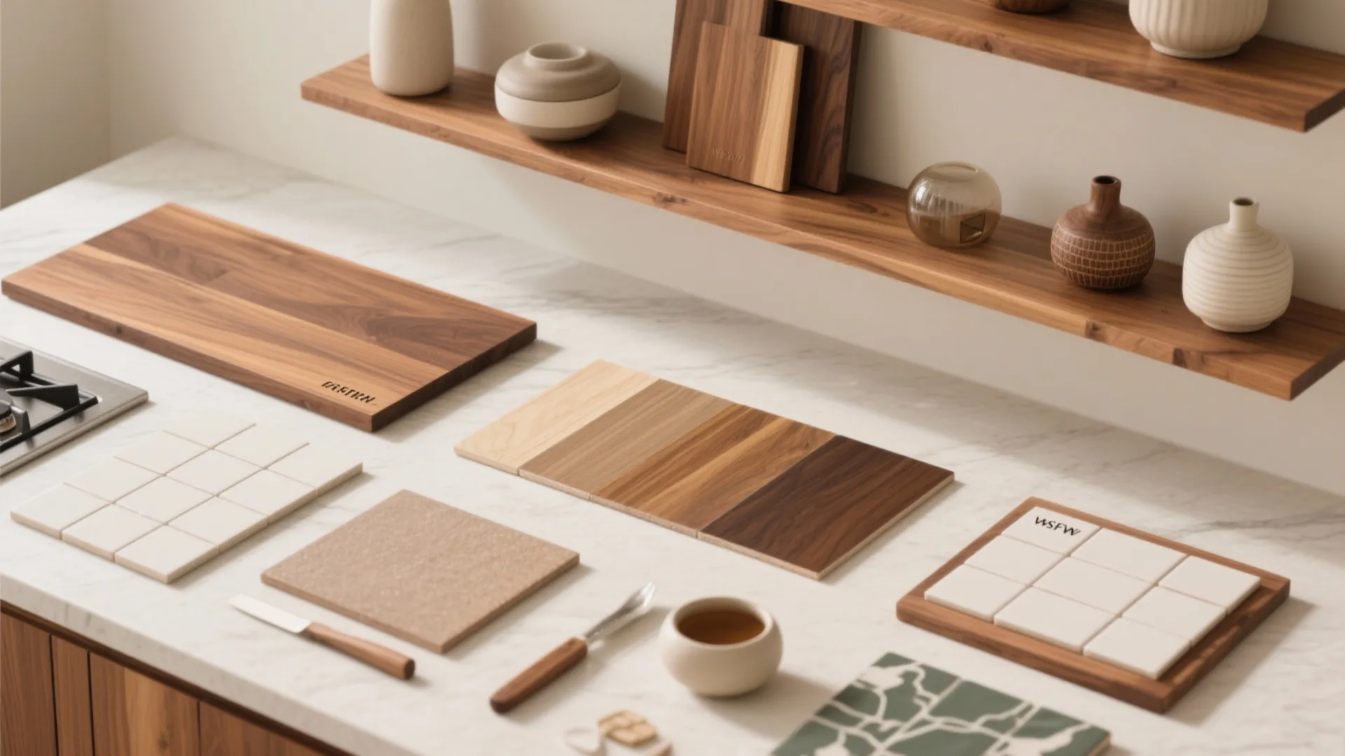 Warmth Through Wooden Accents