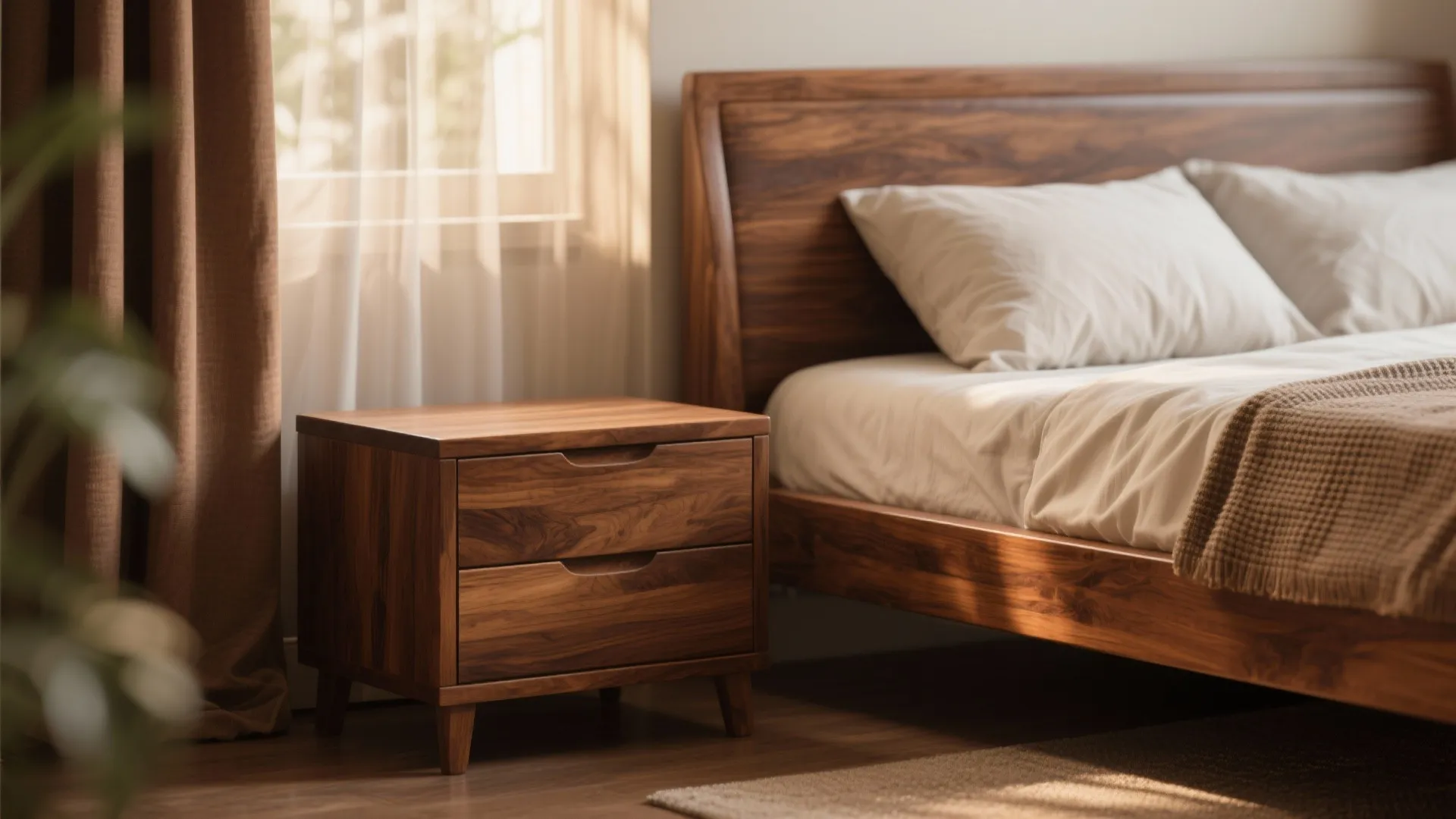 Warmth of Wooden Accents
