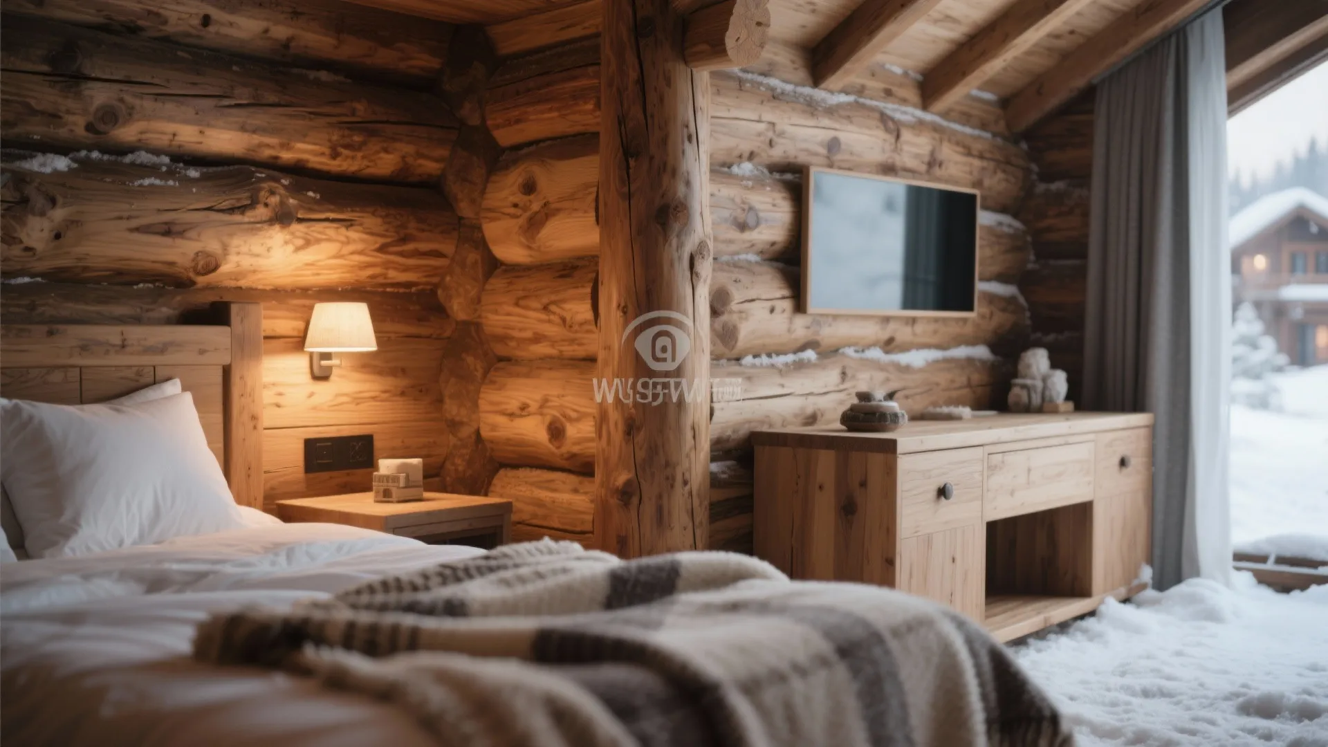 Warm Wooden Accents