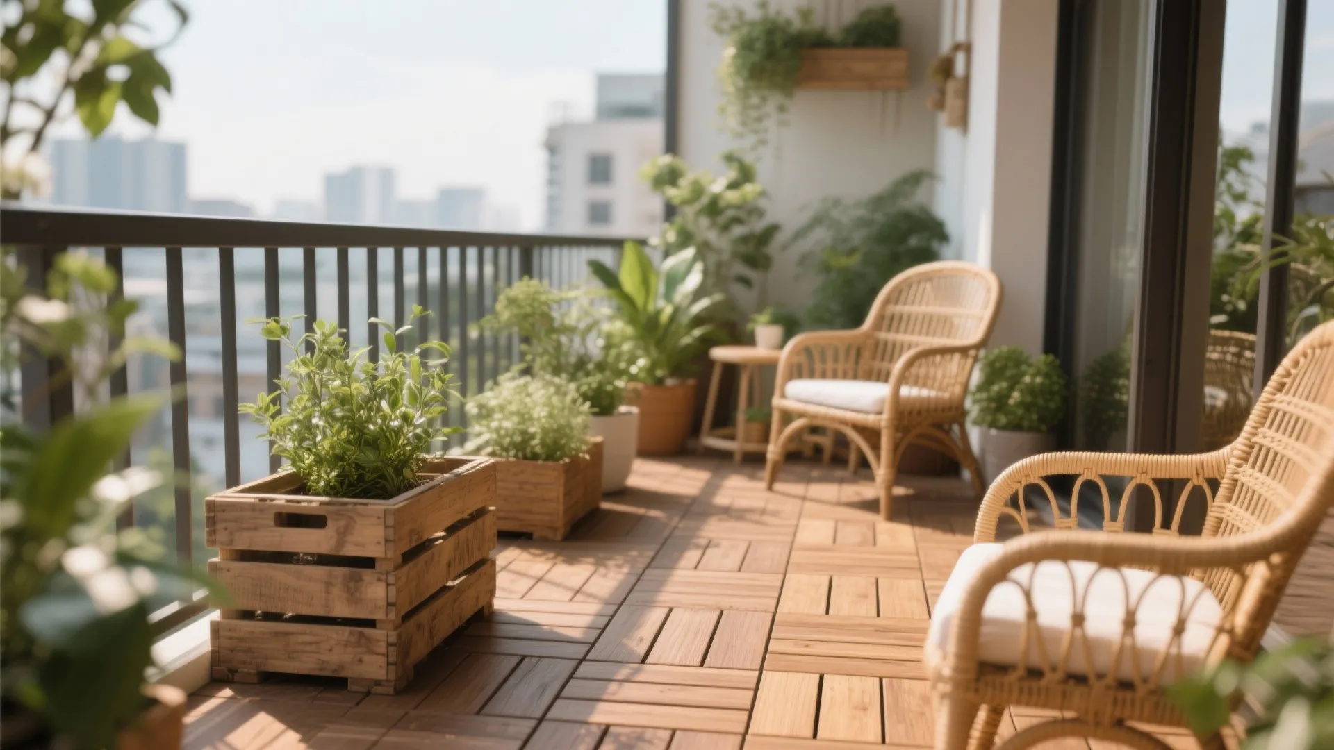 5. Warm Wooden Accents