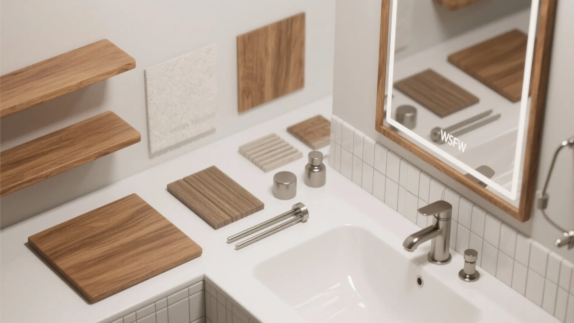 Integrate Wooden Elements for Warmth