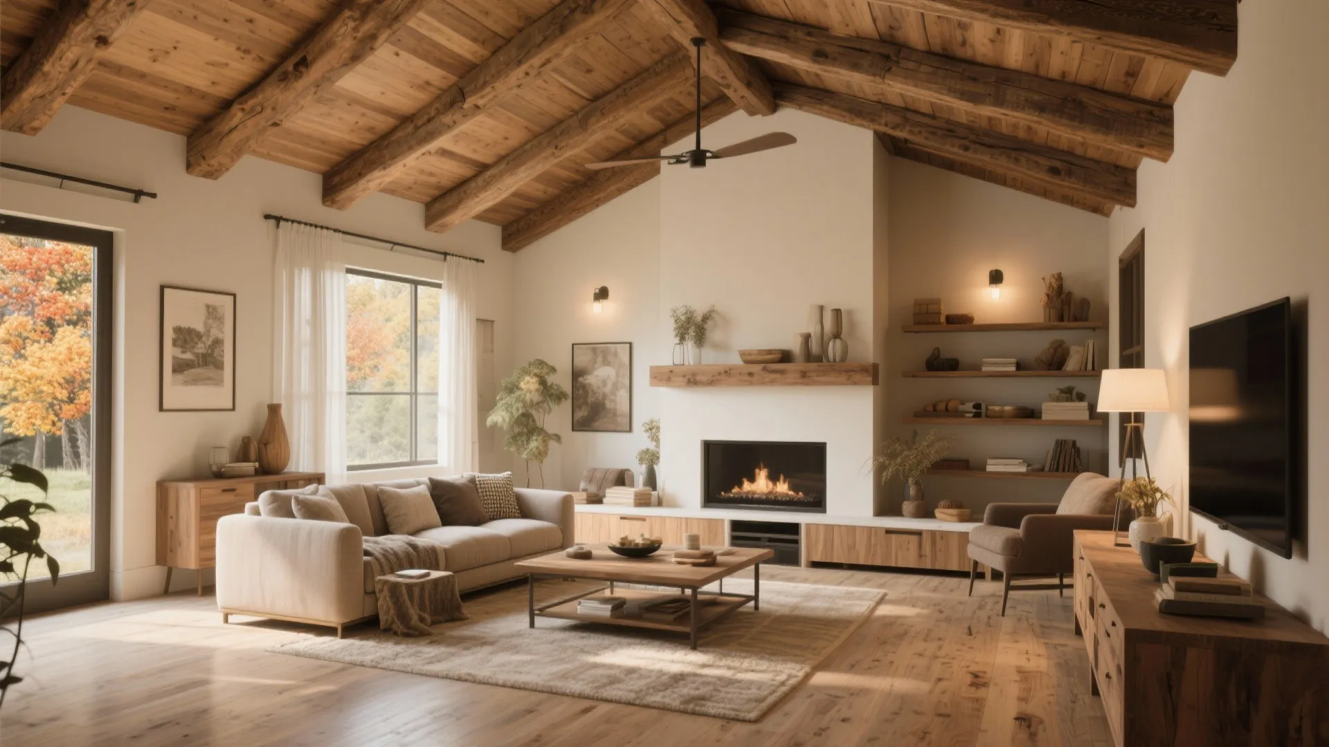 Wooden Beam Highlights