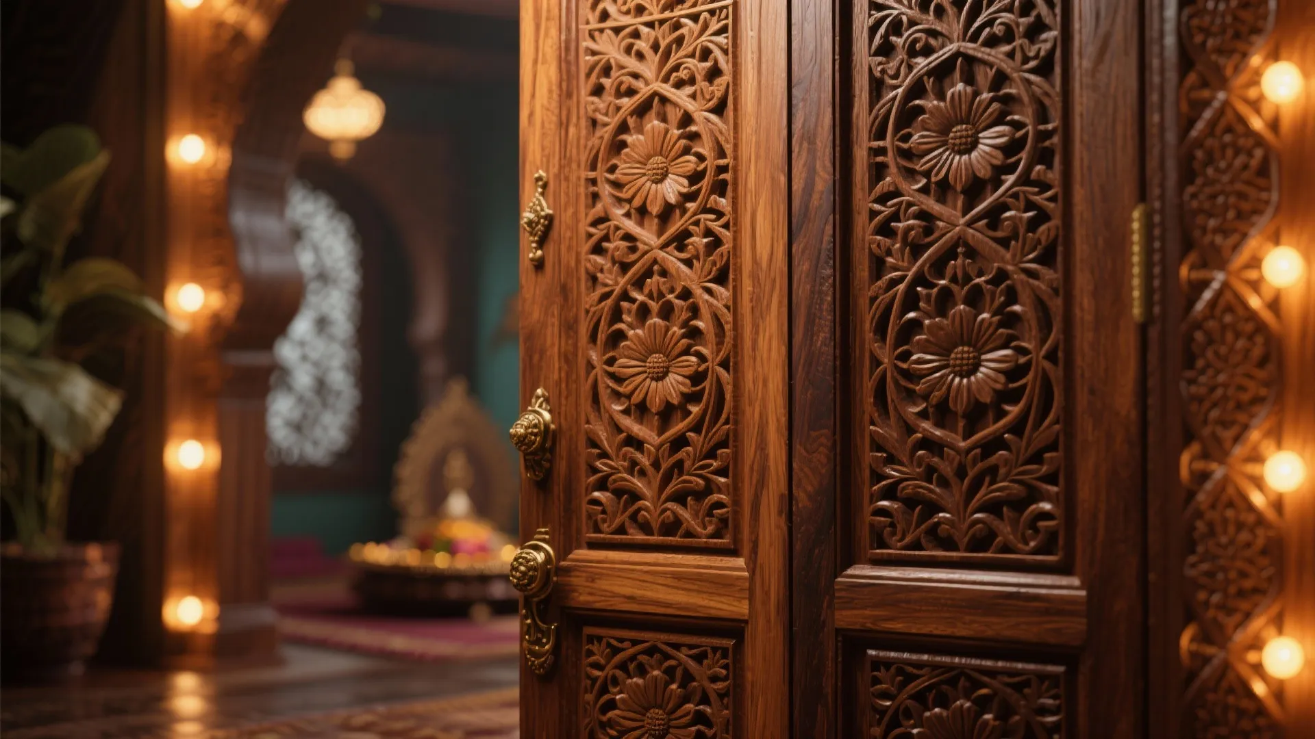 Intricate Wooden Carvings