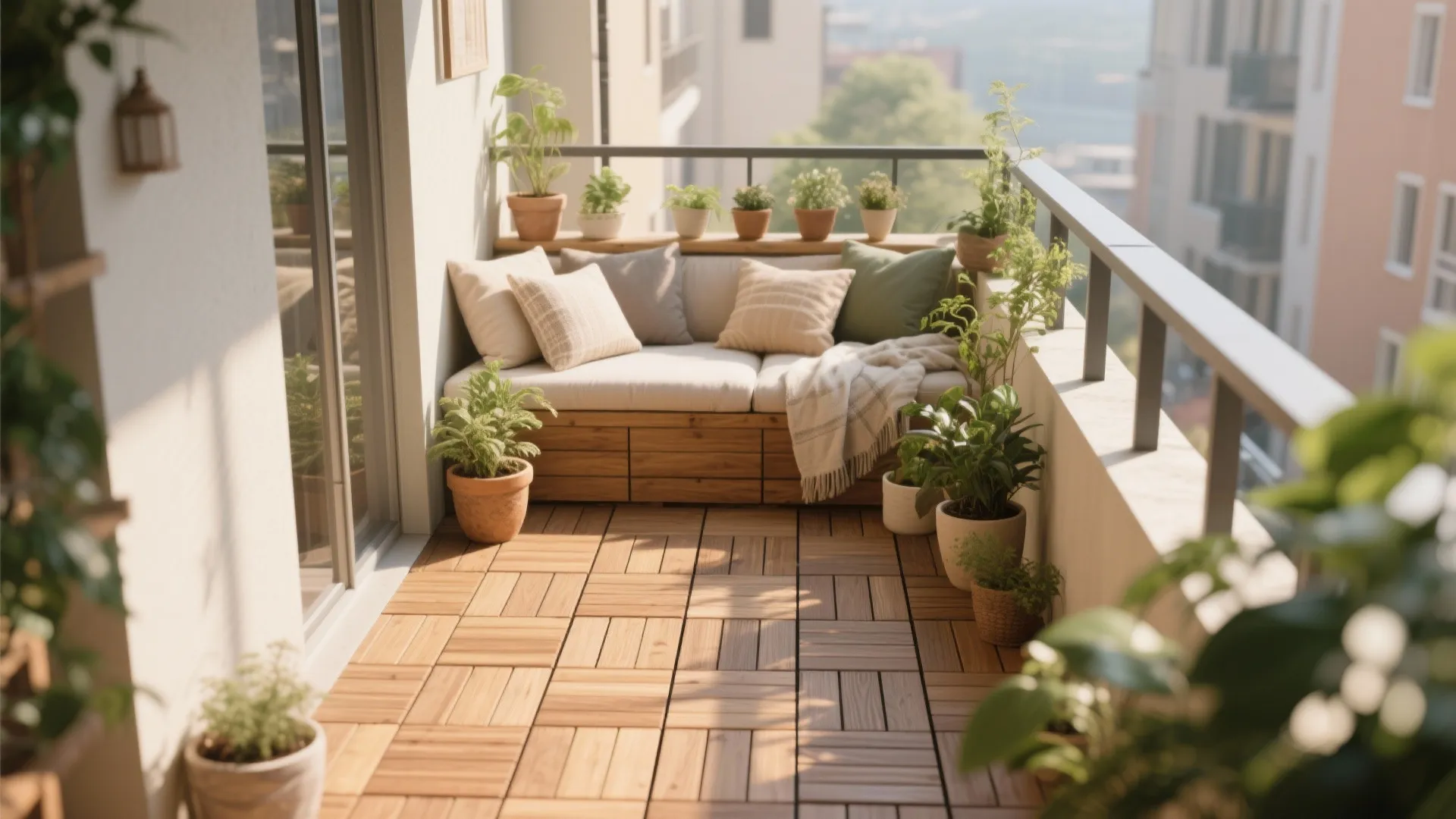 5. Wooden Decking for Cozy Feels