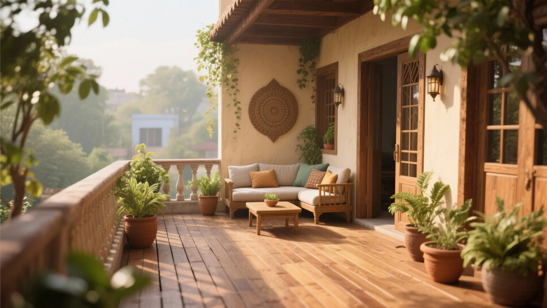 5. Wooden Deck Flooring