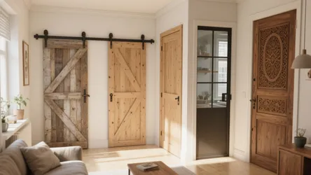5 Wooden Door Design Ideas for Your Room