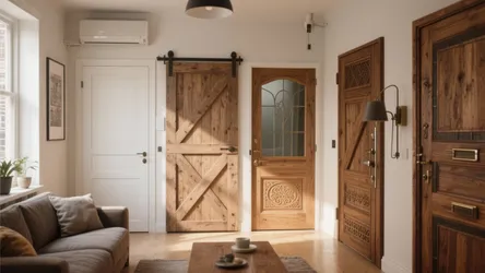 5 Wooden Door Designs for Cozy & Stylish Rooms